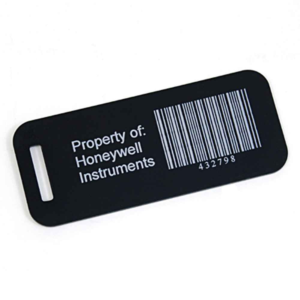 Anodized Luggage Tag 1-1/4" x 3" image 1