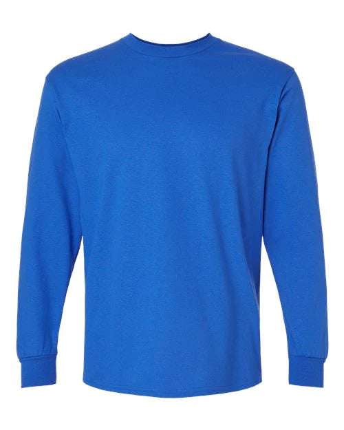 Gildan G240 Adult Ultra Cotton Long-Sleeve T-Shirt - With Free Design or Logo of your choice