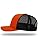 Snapback Hat - Orange/Black
