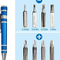 Pocket Screwdriver with Multiple Bits – Compact & Convenient