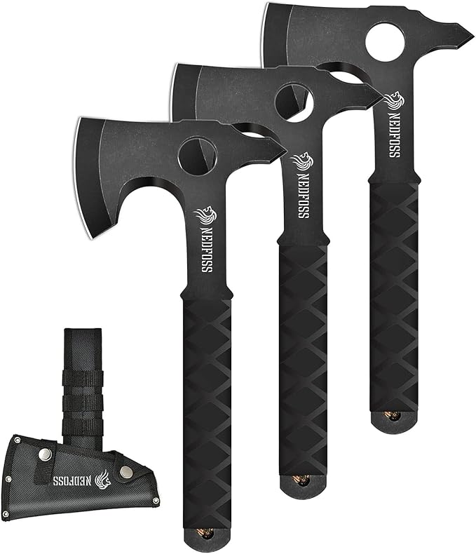 “The Triple Trouble Throwing Axe Set” - Free Engraving
