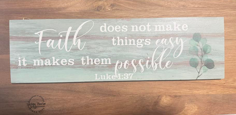 Inspirational Wooden Scripture Sign – “Above All, Love Each Other Deeply”