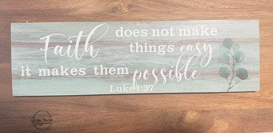 Inspirational Wooden Scripture Sign – “Above All, Love Each Other Deeply”