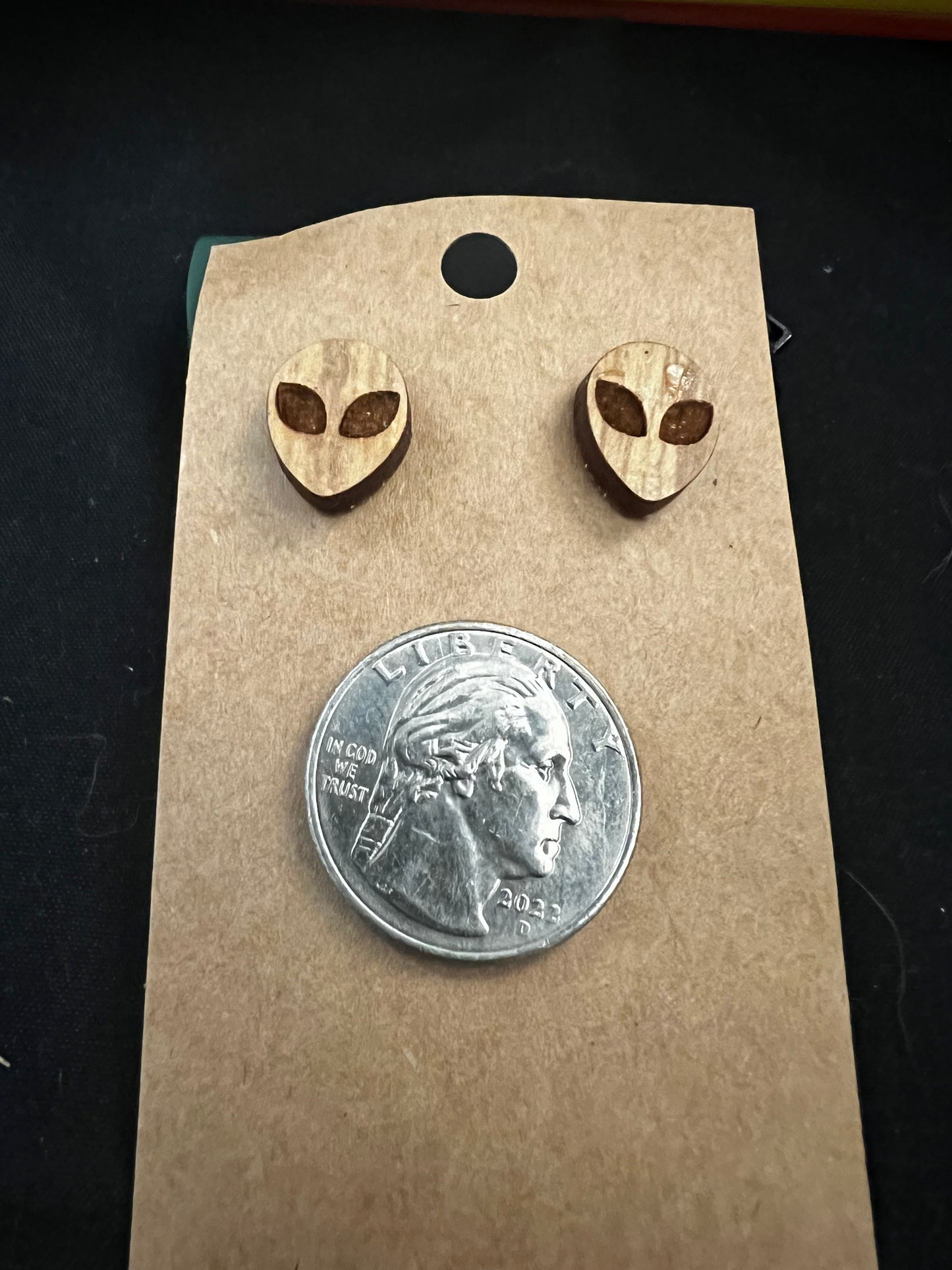 Alien Stud Earings image 1