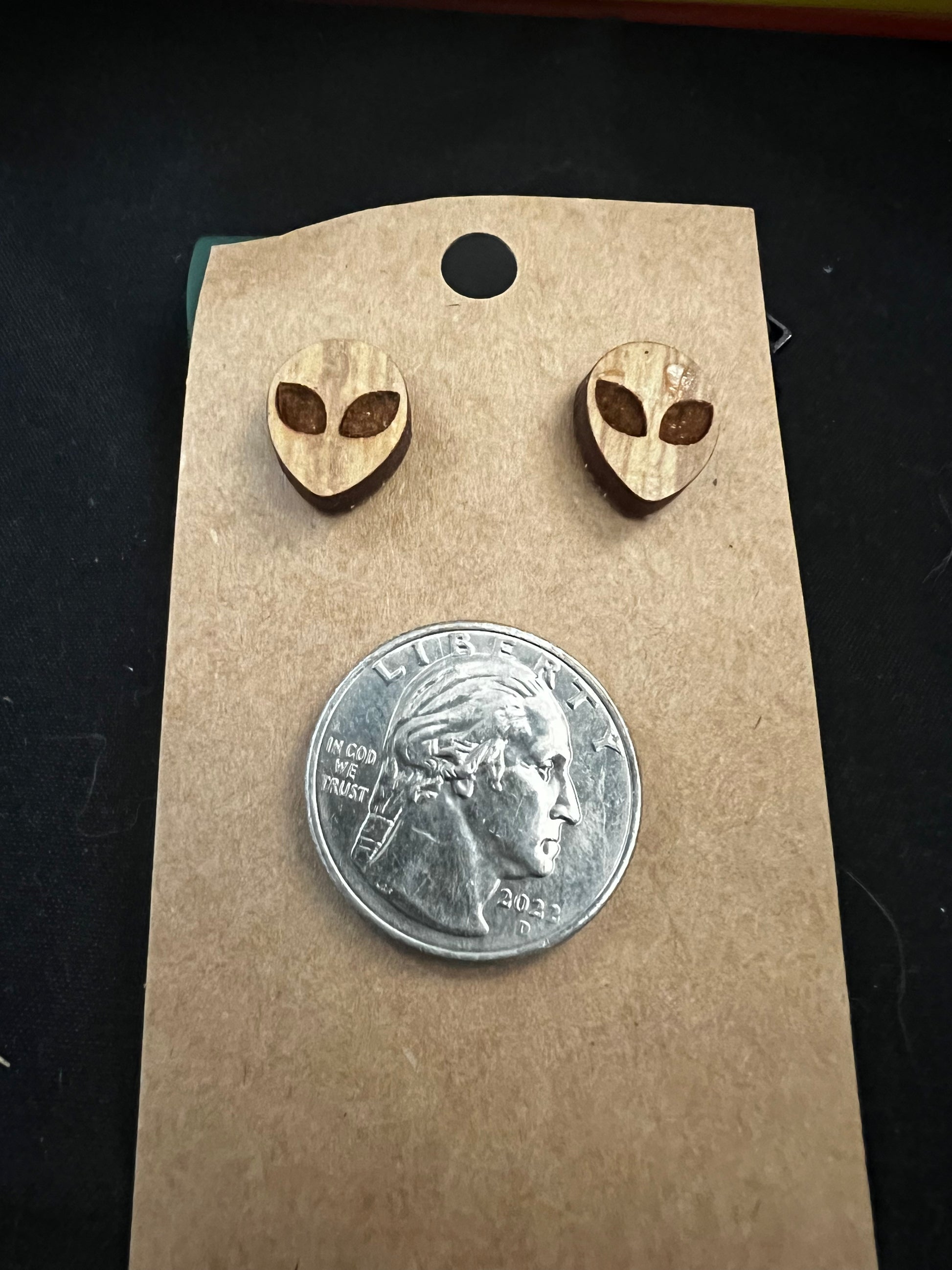 Alien Stud Earings image 1