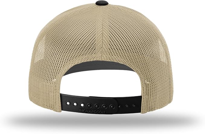 Snapback Hat - Khaki/Black