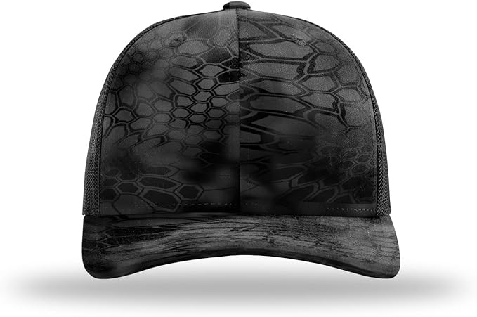 Snapback Hat - Kryptek Typhon/Black
