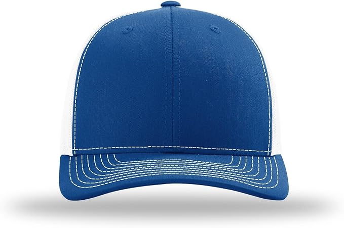 Snapback Hat - Royal/White