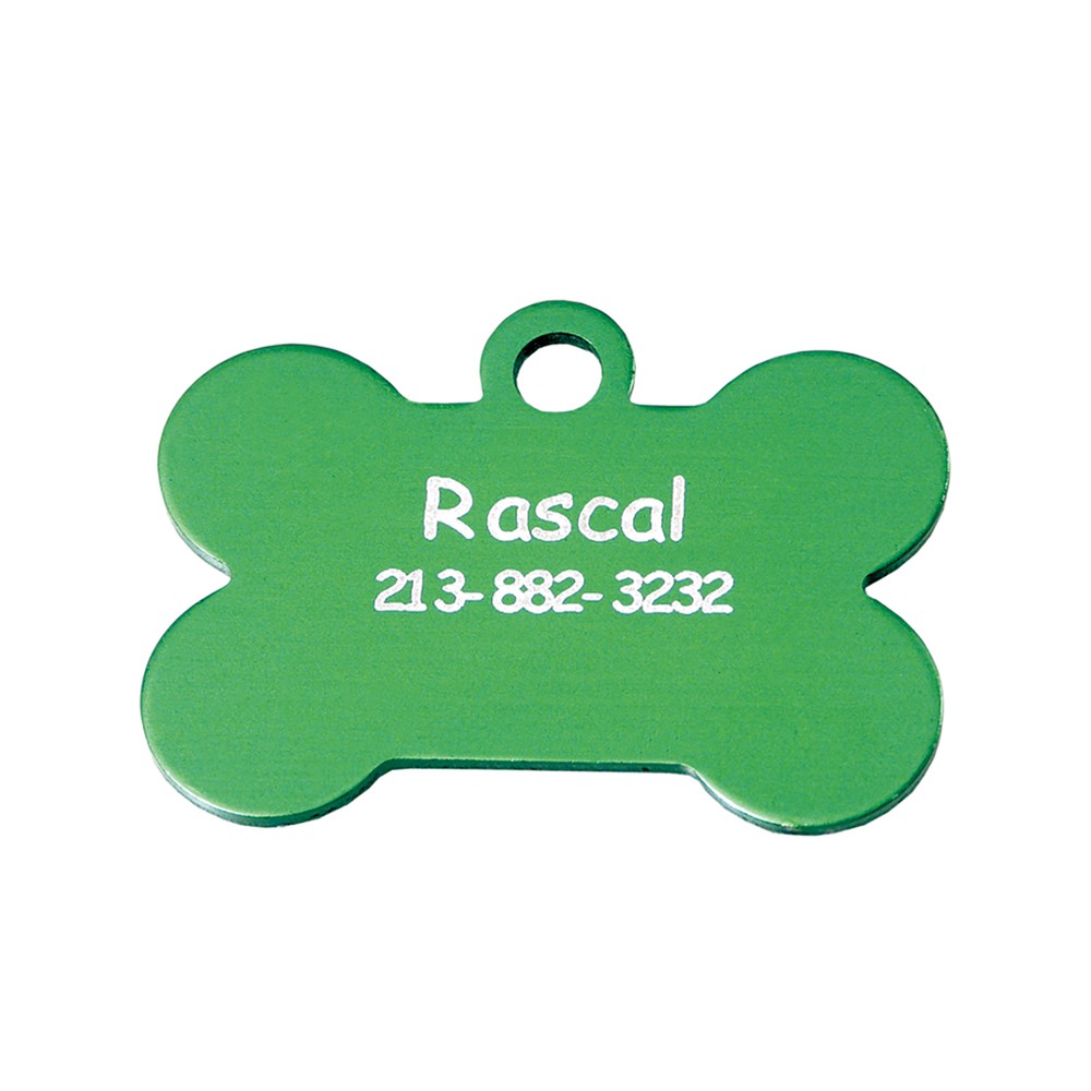 Anodized Bone Tag image 0