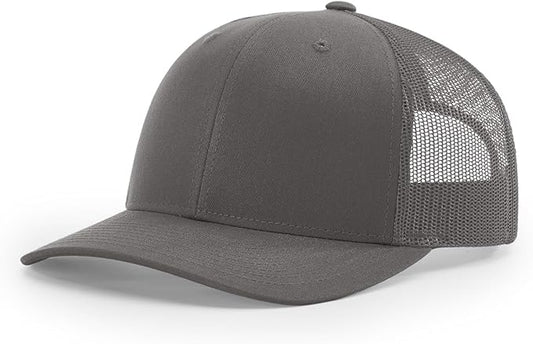 Snapback Hat - Solid Charcoal