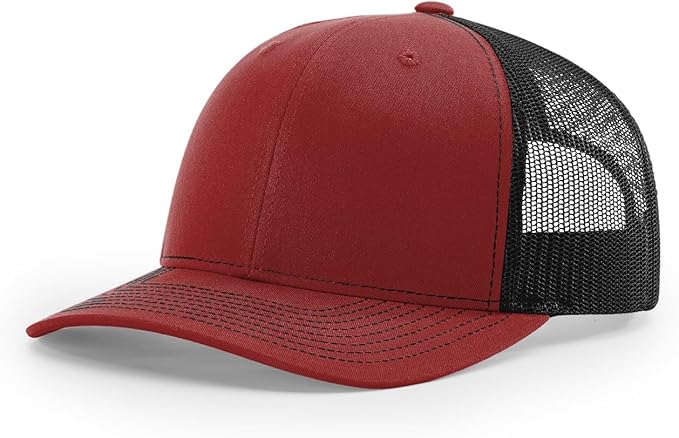 Snapback Hat - Cardinal/Black