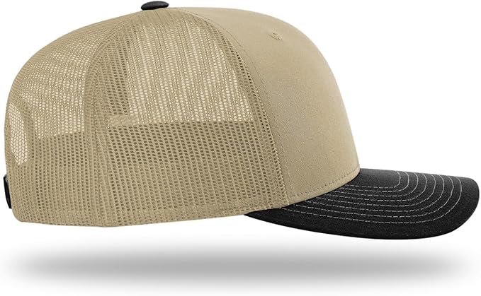 Snapback Hat - Khaki/Black
