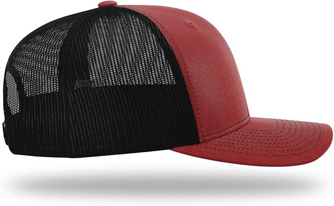 Snapback Hat - Cardinal/Black