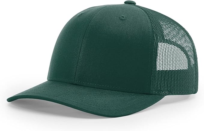 Snapback Hat - Dark Green