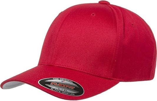Flexfit® Classic Fitted Cap - Red