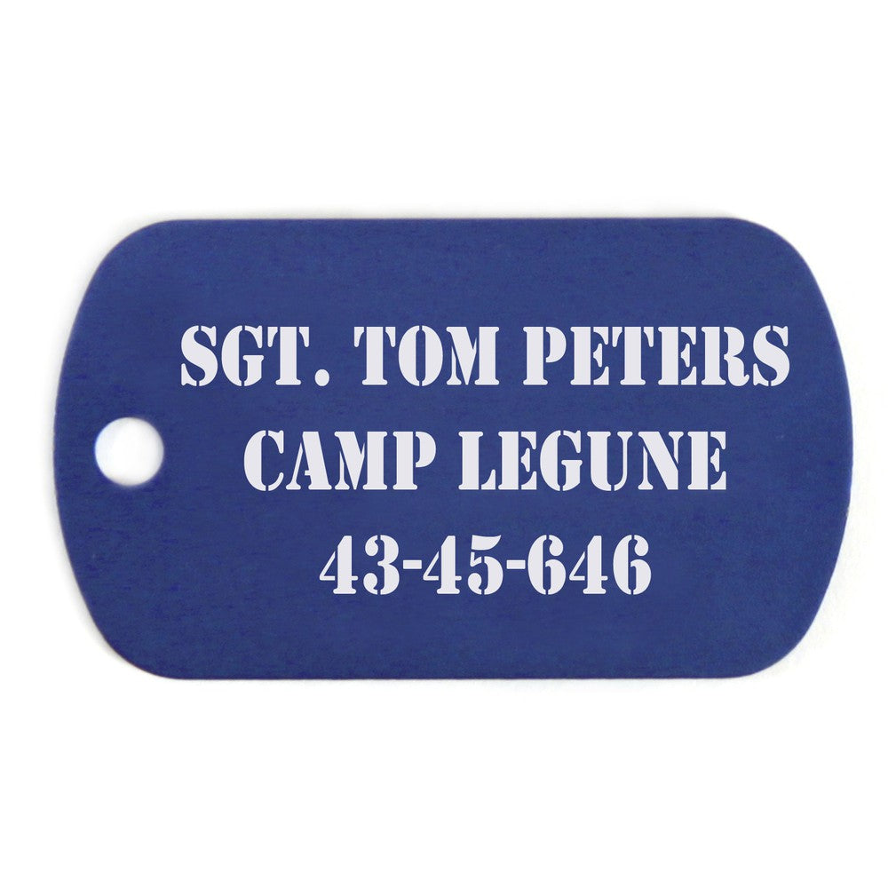 Anodized Dog Tag image 5