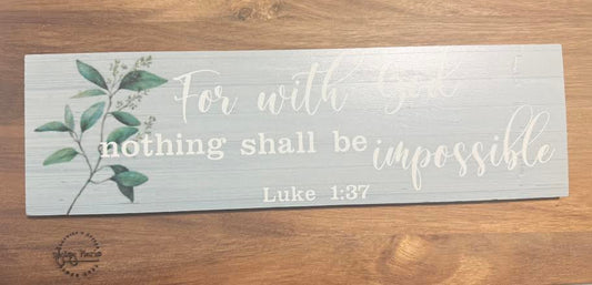 Faith-Inspired Wooden Wall Hangers