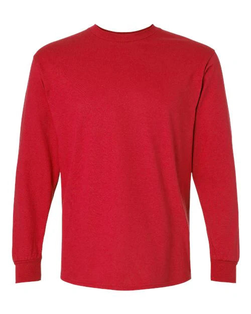 Gildan G240 Adult Ultra Cotton Long-Sleeve T-Shirt - With Free Design or Logo of your choice