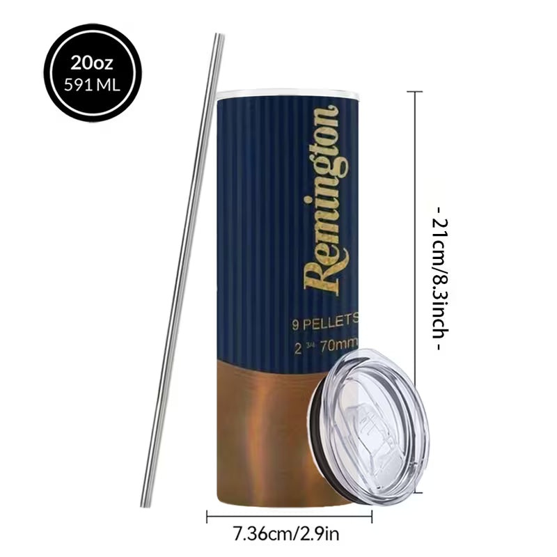 20oz Shotgun‑Shell Style Tumbler