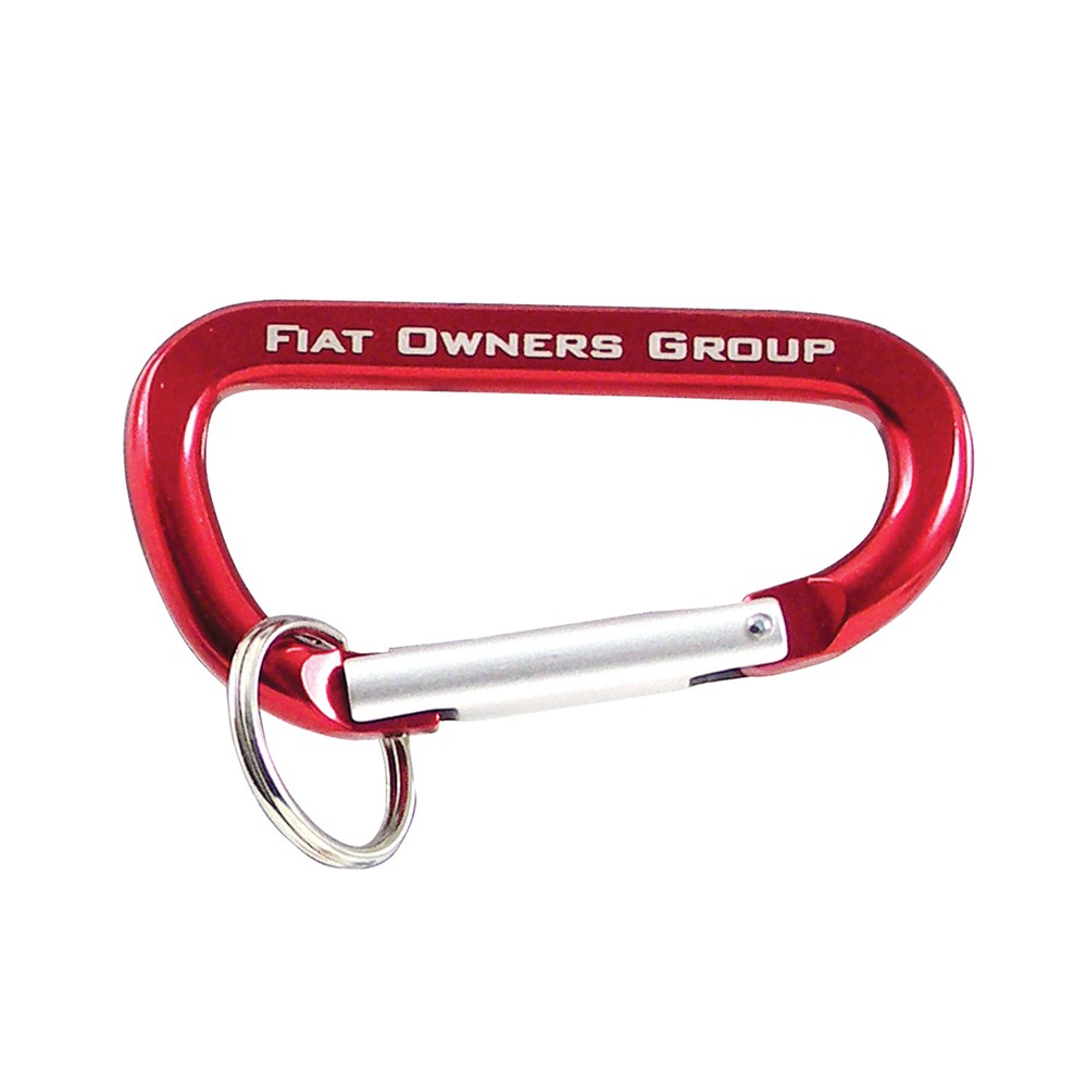 Aluminum Carabiner Key Ring image 0