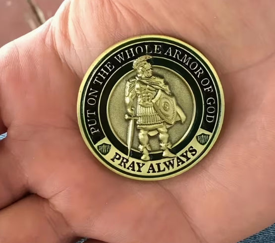 Armor of God Challenge Coin