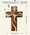 Modern Flow Cross Wall Art (Flat Acrylic)