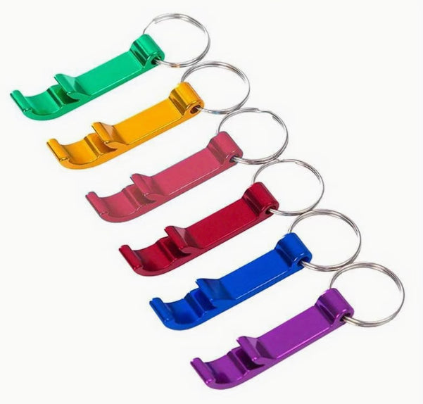 Aluminum Bottle Opener Keychain