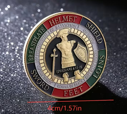Armor of God Challenge Coin