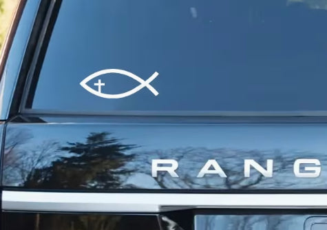 Christian Ichthys Fish Vinyl Decal