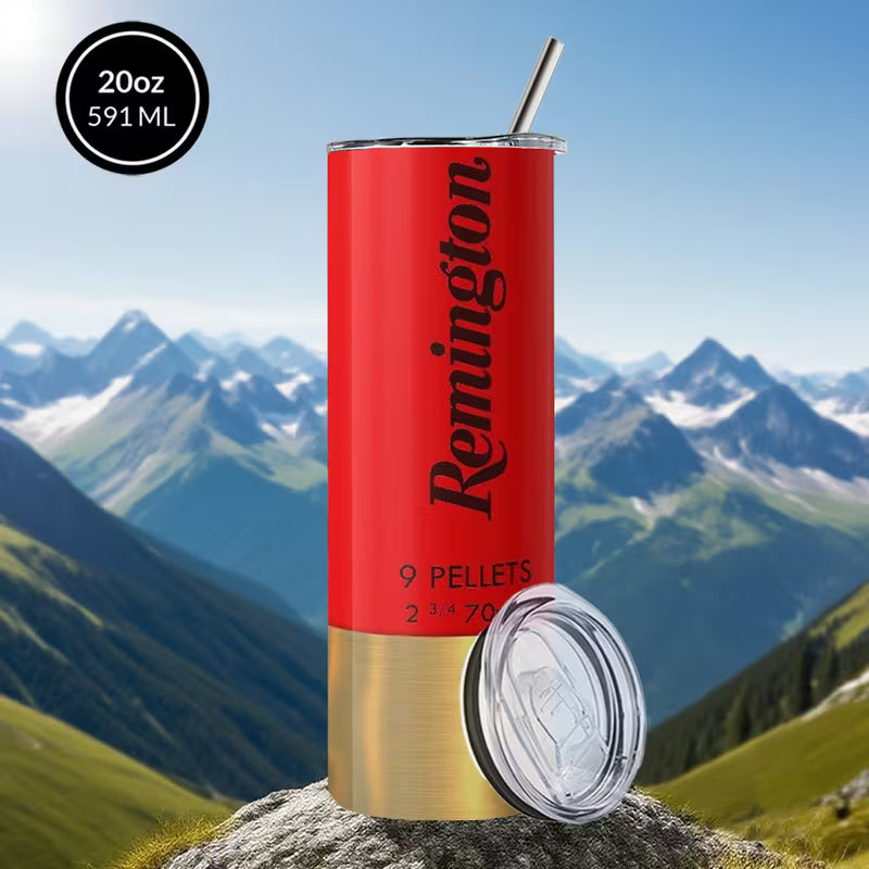 20oz Shotgun‑Shell Style Tumbler