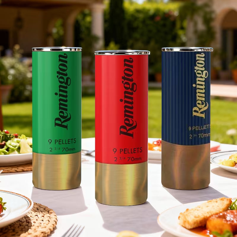20oz Shotgun‑Shell Style Tumbler